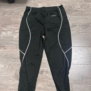 Black EMFRA Athletic Pants